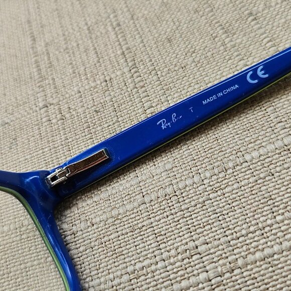 Ray-Ban Youth Eyeglasses Black/Blue RB1536 48[]16 130 Glasses Eye Wear - Picture 12 of 13